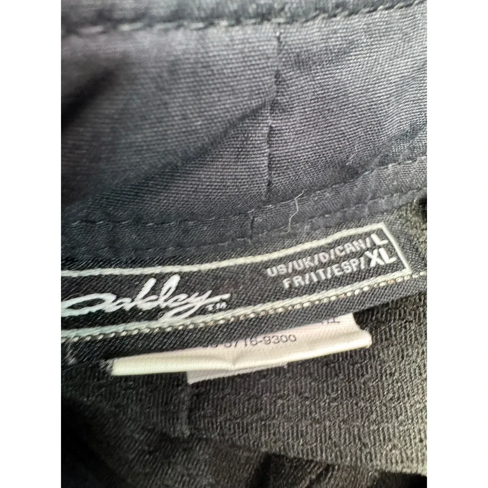 Oakley Mens Technical Cargo Black Size Large Utility cycling‎ padded shorts